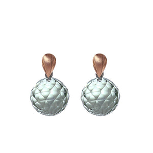 Pink Golden Earrings - Select your Favourite Pendants