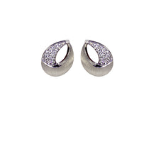 Load image into Gallery viewer, White Golden Diamond Earrings - Select your Favourite Pendants
