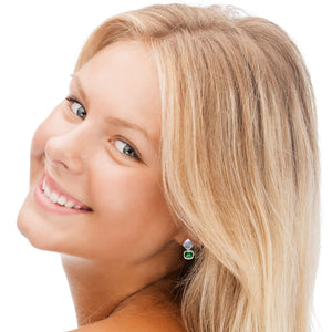 White Golden Earrings - Select your Favourite Pendants