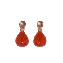 Load image into Gallery viewer, Pink Golden Earrings - Select your Favourite Pendants