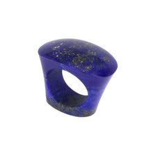 Load image into Gallery viewer, Completely Stone Lapis Lazuli Ring