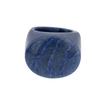 Load image into Gallery viewer, Completely Stone Sodalite Ring