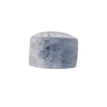 Load image into Gallery viewer, Completely Stone Rock Crystal with Blue Rutiles Ring